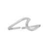 Pura Vida Silver Wave Toe Ring, 925 Sterling Silver