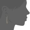 Gold Over Sterling Silver Open Heart Earrings