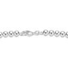 MiaBella Sterling Silver Handmade 5-12mm Strand Necklace