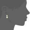 Timeless Elegance: Anne Klein Gold-Tone & Faux Pearl Clip-On Earrings
