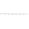 Silver Rhodium Anklet Lobster Clasp 10 Inch