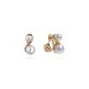 Timeless Elegance: Anne Klein Gold-Tone & Faux Pearl Clip-On Earrings