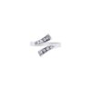 925 Sterling Silver With Rhodium Finish Shiny Ring