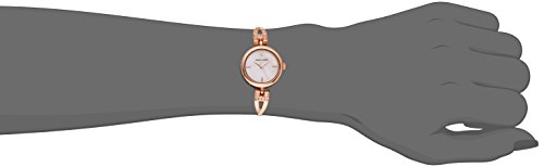 Complete Your Look with Anne Klein Women's Swarovski Crystal-Accented Rose Gold-Tone Watch