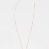 gorjana Women's Mosaic Coin Pendant Adjustable Necklace