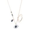 SWAROVSKI Ladies's Symbolic Evil Eye Pendant Necklace – Elegant Protection & Timeless Style