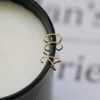 Minimalist 4 PCS Sterling Silver Criss Cross Ear