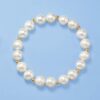 Ross-Simons Pearl Stretch Bracelet With 14kt Yellow Gold
