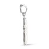 American West Sterling Silver White Pearl Cross Pendant