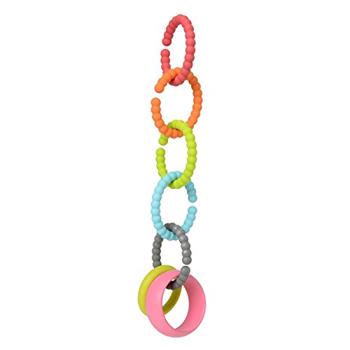 Chewbeads - Baby Silicone Links. Baby Safe 100% Silicone Rings