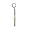 American West Sterling Silver Carved White Mother of Pearl