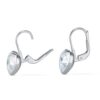 SWAROVSKI Bella Drop Pierced Earrings with Heart