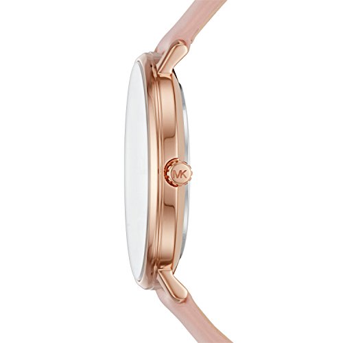 Michael Kors Pyper Pink Leather Watch - A Glamorous Timepiece for Everyday Elegance