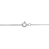 10k White Gold Venetian Box Chain Necklace