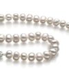 Kaitlyn White 8-9mm A Quality Freshwater Sterling Silver