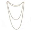 JNF Big Pearl Necklace for Women Faux Pearls Choker Bracelet