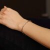 14K Gold Plated Minimalist Oval Link Chain Bracelet