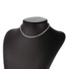 6mm Choker Curb Chain Length Stainless Steel