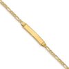 Bracelet 14k Yellow Gold Link 7 Inch Figaro