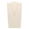 Fossil Gold-Tone Stainless Steel Necklace