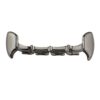 OOCC 18K Gold Plated Hip Hop Teeth Grillz Caps Iced Out