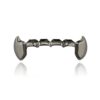 OOCC 18K Gold Plated Hip Hop Teeth Grillz Caps Iced Out