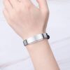 MOWOM Medical Bracelet Custom Engraved Silicone Adjustable