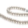 Kaitlyn White 8-9mm A Quality Freshwater Sterling Silver