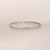 Ross-Simons Italian 14kt White Gold Cuban-Link Bracelet
