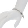 Diamond Tennis Bracelet 14K White Gold K-L Round