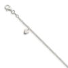 Sterling Silver Solid Polished Not engraveable Fancy Lobster Closure
