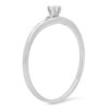 Engagement Ring 10k Round Diamond Ladies Bridal Promise