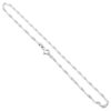 Sterling Silver Singapore Foot Chain with Spring Ring