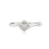 Timeless Princess-Cut Diamond Promise Ring in 10K White Gold – Perfect Gift for Her