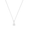 Swarovski Solitaire Necklace with a White Crystal Pendant