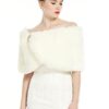 Faux Fur Wrap Shawl Women’s Shrug Bridal Stole