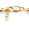 MiaBella 18K Gold Over Sterling Silver Solid Snake Chain Bracelet