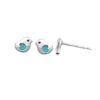 Boma Jewelry Sterling Silver Little Bird Stud Earrings