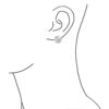 Chic Hammered Dome Clip-On Earrings - Elevate Your Style Without Piercing