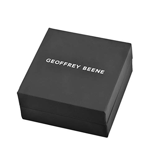 Geoffrey Beene Men's Multi-Strand Braided Genuine Leather Bracelet