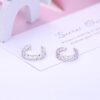 SLLAISS 925 Sterling Silver Toe Rings For Women