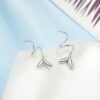 Mermaid Earrings Climber Sterling Silver Ear Crawler Wrap