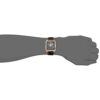 Agelocer Men's Double-Sided Hollow Black Steel Dual Time