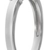 Princess-Cut 3-Stone Ring made with Swarovski Zirconia