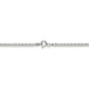 Sterling Silver 2mm Link Anchor Pendant Charm Necklace Chain