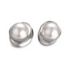 Timeless Elegance: Simulated Ivory Pearl Clip Earrings