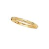 10k Yellow Gold 6.0mm Shiny Textured Flex Bangle Bracelet