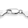 Miabella 925 Sterling Silver Italian 7mm Solid Diamond