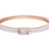 Diamond 10K Solid Gold Engagement Wedding Stackable Band Ring