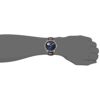 Elegance with the Men's Real Diamond High Style Blue Automatic Moon Phase Mechanical Watch